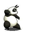 sa  c'est un panda !   (en colère )