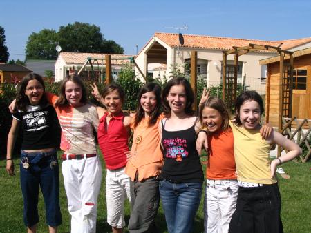 moi et mes amies(enfin presque)